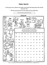 FREE printable Bible-based puzzles for children